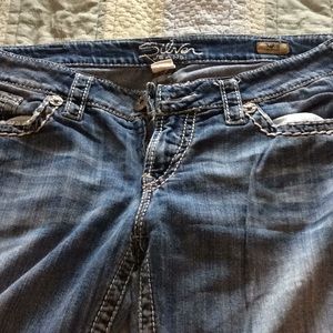 Silver jeans